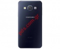 Original Samsung SM-A300F Galaxy A3 Black Blue Back Middle Battery cover with side keys and camera lens
