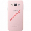 Original Samsung SM-A300F Galaxy A3 Pink Back Middle Battery cover with side keys and camera lens