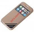 Case flip book S-View USAMS iPHONE 6 Plus 5.5 Gold Viva (BLISTER)