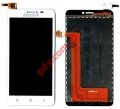 Display LCD set (OEM) with touch screen Lenovo S850 White with Digitizer