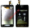 Original complete set LCD LG E440 Optimus L4 II Black