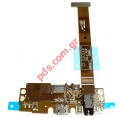 Original flex cable LG H955 G Flex 2 with microfone and charging port connector