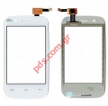 External glass (OEM) White Wiko OZZY Touch screen panel with digitizer