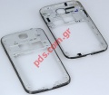 Original back middle cover Black Samsung SM-i9195 Galaxy S4 Mini LTE 4G 