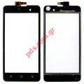 External glass (OEM) Black Wiko Lenny 2 Touch screen panel with digitizer