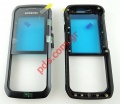 Original front cover Samsung SM-B550h Xcover 3 B550 Black with window len