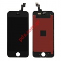 Set LCD iPhone 5 SE (TM) Black color (Display + Touch Screen + Display Glass + Mesh for Earpiece).
