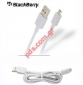 Original data cable MicroUSB Grey Blackberry (ASY-31296-003) 1.20cm Bulk