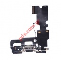 Flex cable (OEM) iPhone 7 (4.7) Charge system connector system Black