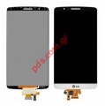 Set (OEM) LG G3 D855 White (NO FRAME) LCD Digitizer + Touch Screen Assembly.