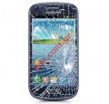 We buy Cracked LCD Samsung Galaxy S3 Mini i8190 with broken glass but working Display with touch scrren digitizer