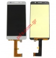 Set LCD (OEM) Huawei Honor 6 White Screen Assembly (LCD + Digitizer).