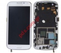 Original set LCD White Samsung SM-C115 Galaxy K Zoom front cover with touch screen and display 