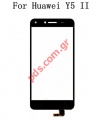 External glass with touch (OEM) Huawei Y5 II 2016 Black