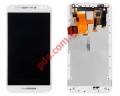 Complete set LCD (OEM) Motorola Moto X Style White with Frame 