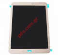 Original set LCD Gold Samsung SM-T815 Galaxy Tab S2 9.7 LTE, SM-T810 Galaxy Tab S2 9.7 with touch screen Digitizer and Display