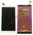 Display LCD set (OEM) white Lenovo K6 NOTE Touch screen with digitizer