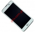 Original Display set LG X210 K7 White (REFURBISHED) LCD display with frame cover