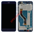 Set LCD (OEM) Huawei P10 Lite 2017 (WAS-LX1) Blue Display with frame touch screen and digitizer.