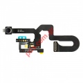 Flex cable (ORIGINAL) Camera (Front) 7MP Iphone 7 Plus A1784 Module including Microfone, Sensor 