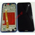 Set LCD (OEM) Huawei P20 Lite Blue Black Display with Touch screen digitizer Unit (W.FRAME)