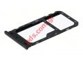 SIM card Tray for Xiaomi Redmi 5 Black (DUAL SIM)