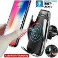 Wireless car charger SM417 with automatic clip smart sensor Box