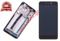 Original Set LCD Black Xiaomi Redmi 4A (Front Cover with Display + Touch Unit screen digitizer).