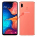 Smartphone Samsung Galaxy A20e 2019 DS Coral 5.8 SM-A202F 4G 3GB/32GB Display Type IPS LCD capacitive touchscreen, 16M colors 