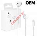 Headset EarPods (OEM) iPhone 7 (MMTM2ZN/A) A1748 Lightning 8 pin BOX