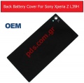 Battery Cover (OEM) Black Sony Xperia Z1 C6902, C6903, C6906