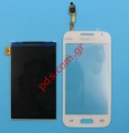   LCD+Touch Samsung galaxy Trend 2 Lite G318 White    (   TFT        TOUCH SCREEN DIGITIZER) 