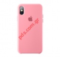 Case silicon (COPY) iPhone XS MTFC2FE/A TPU Pink