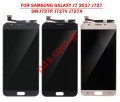 Set LCD (OEM) Samsung J7 VERIZON J727 Sprint Black (Touch screen with digitizer)