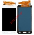   LCD TFT Samsung Galaxy A3, A300F, A300FU White Display + touch screen digitizer assembly (TFT Material)   .
