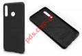 Case silicon Huawei P30 Lite Black Soft Cover Blister