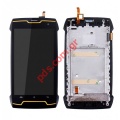 Set LCD (OEM) Cubot King Kong 5.0 inch HD Display with touch screen digitizer (W/FRAME)