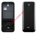 Set covers OEM Nokia 225 Black (FRONT + BATTERY COVER) 