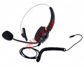 Corder Headset Noozy RJ9 Black with microfone for telephones