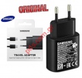 Original charger Samsung EP-TA800XBE 25W 9V/3A Black set (QUICK FAST CHARGE) BOX