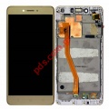 Set  (OEM) Gold Lenovo K6 NOTE W/Frame Display LCD Touch screen digitizer