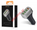 Car charger Fast Forever 4XUSB PORT 30W 12/24V Box