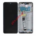Original set LCD Xiaomi Redmi Note 9s (6.67inch) White Front Frame cover Touch Screen Digitizer