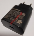 Original fast charger Samsung EP-TA800EBE 25W Black Bulk (PDO 5V/3A, 9V/2.77A Fast charging) Bulk