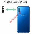 Original camera len Samsung A7 (2018) A750 Black.