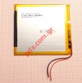 Battery Universal Tablet 100903 Volt 3.7v Lion 4500mAh (10X9X0.3CM) Internal