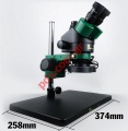Stereo microscope Mapies AP-30 10x with LED Light Box Video photo Box 