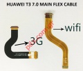 Flex Cable For Huawei MediaPad T3 7 7.0 3G (BG2-W09 BG2-U01 BG2-U03) LCD Display Motherboard Connector 3G Version