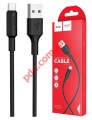 Cable Hoco X25 TYpe-C Fast Charger Black Box