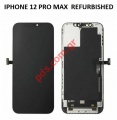 Set LCD iPhone 12 PRO MAX (A2411) 6,7 inch REFURBISHED OEM with frame and parts Box